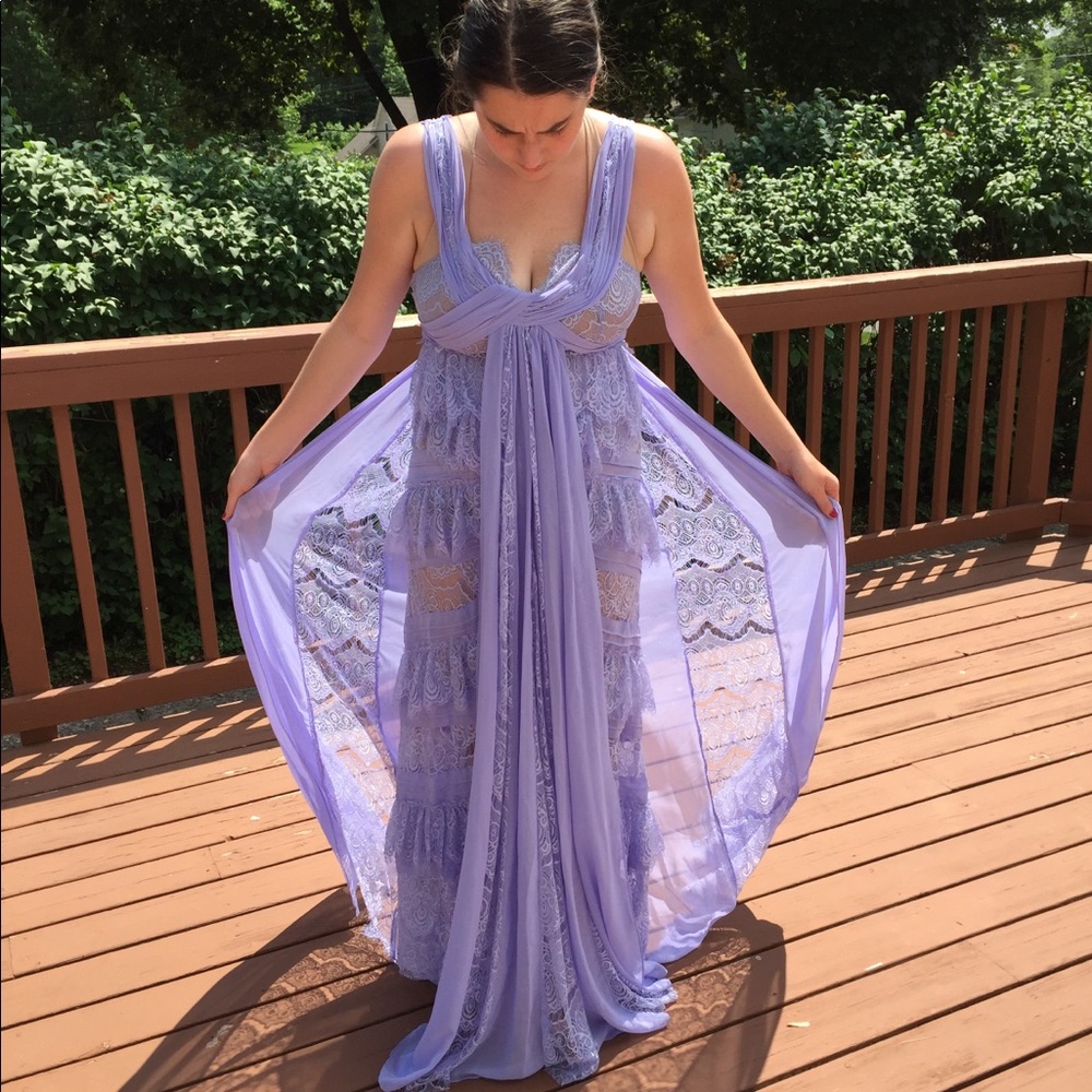 Prom - Wedding - Special event Lavender dress -